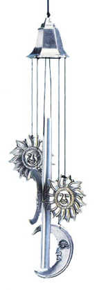 Moon and Sun Wind Chime