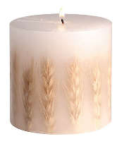 Wheat Candle